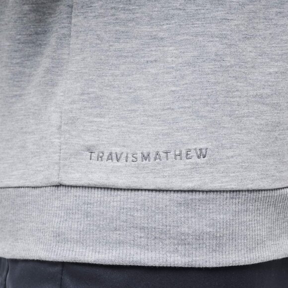 NWT New Travis Mathew Men's Amenities Crew Neck 2XL Pullover Shirt Golf XXL Top - Picture 4 of 6
